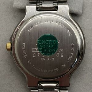 Vintage and Rare Junction Square Watch. Assembled by Citizen