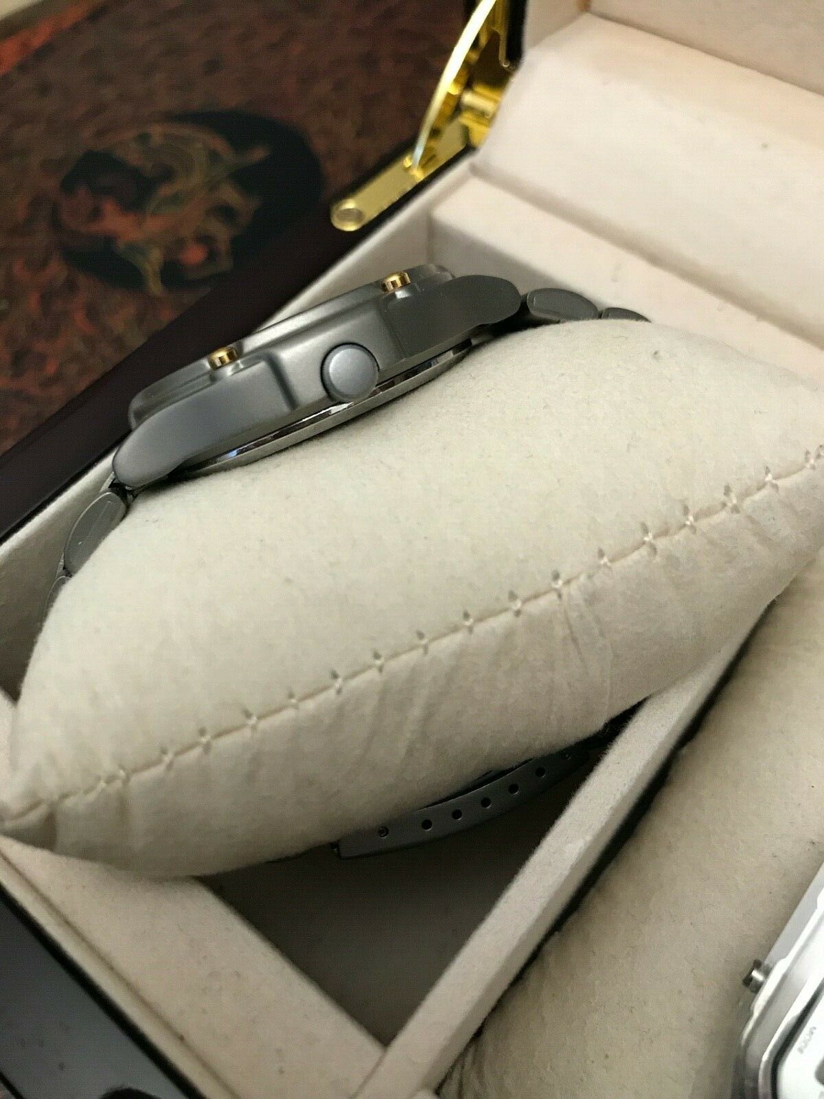 Citizen Interceptor 8626 EcoDrive Titanium Case And Bracelet Watch