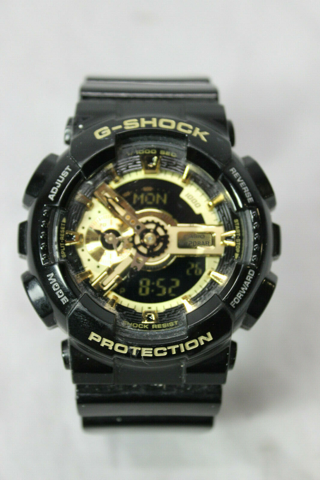 g shock 5146 black and gold