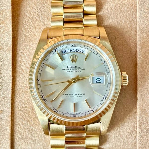 1983 Rolex Day Date 18038 | WatchCharts