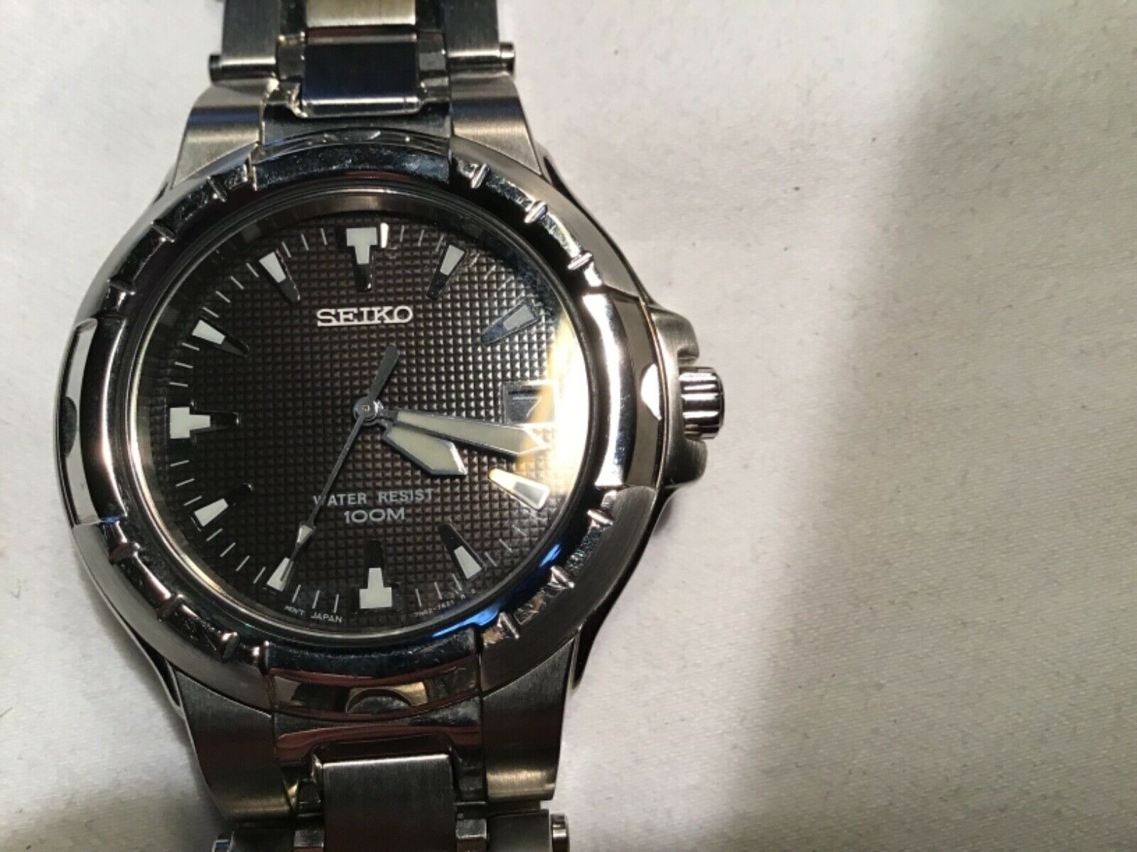 Superb SEIKO 7N42 7189 Date Sapphire Crystal 10 Bar WatchCharts