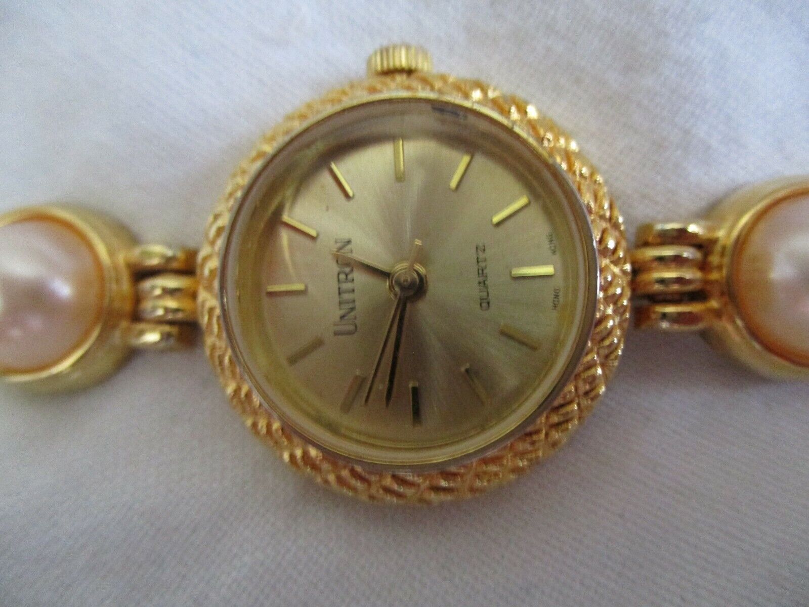 Unitron quartz pocket outlet watch