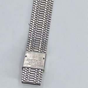 Seiko Mens 7430-5030 Quartz Watch Gold Tone VINTAGE Japan 