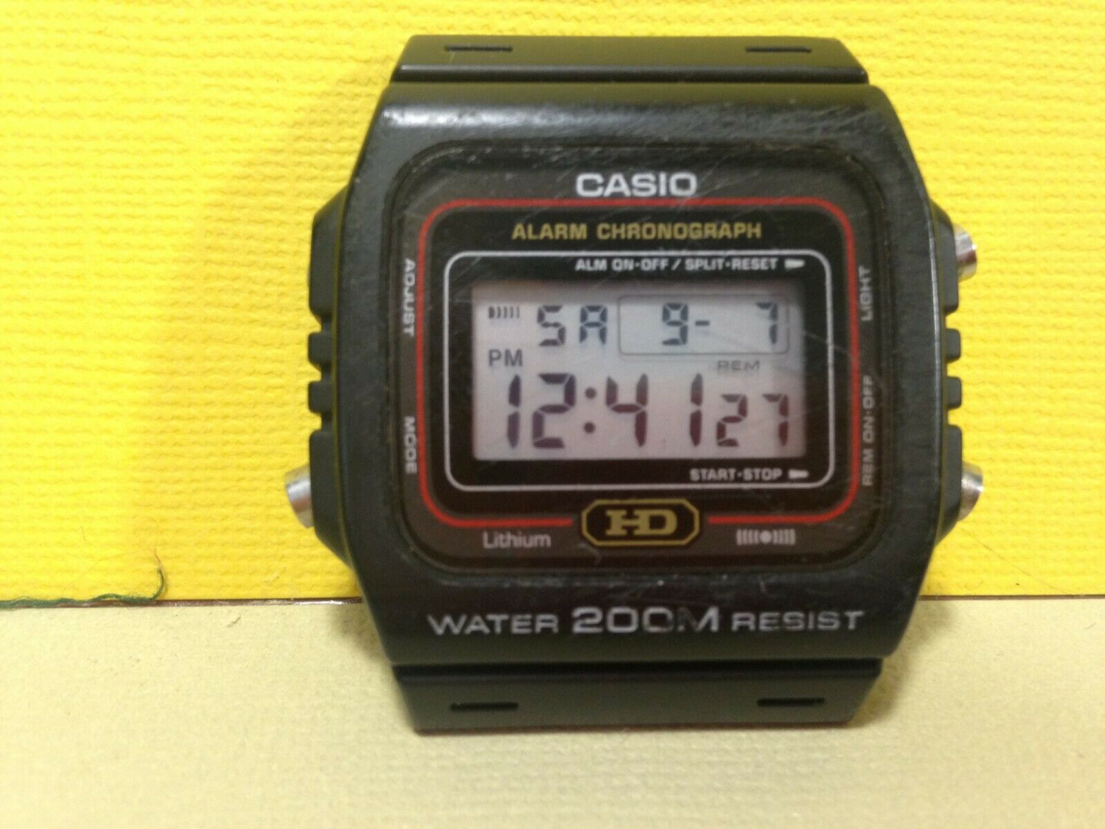 Casio DW 260 Digital Watch HD 200m WR Module 690 Rare Vintage Alarm Chrono Retro WatchCharts