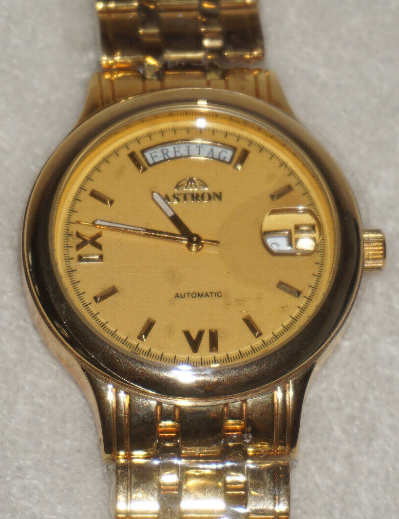 Astron automatic uhr gold new arrivals