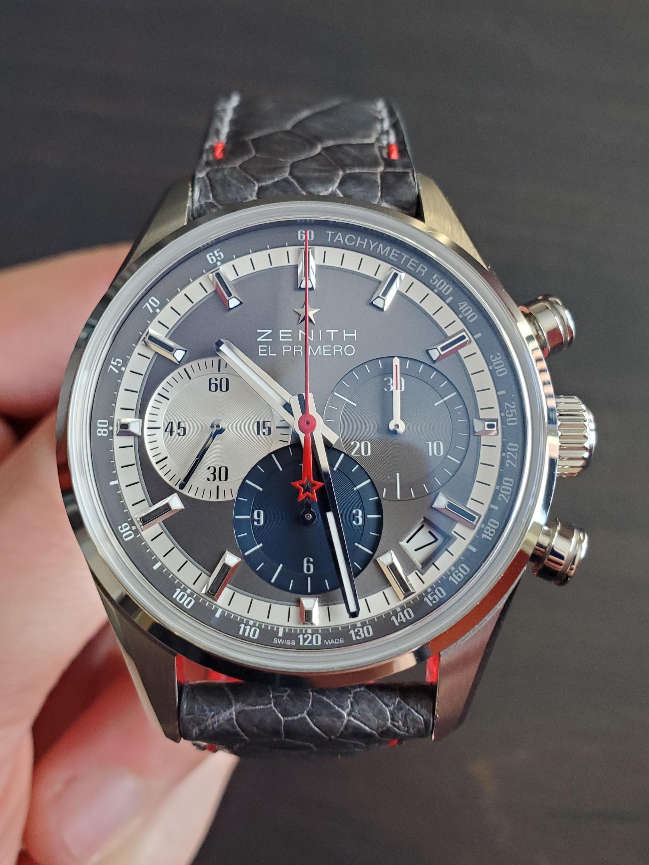 Zenith el 2025 primero 38mm grey