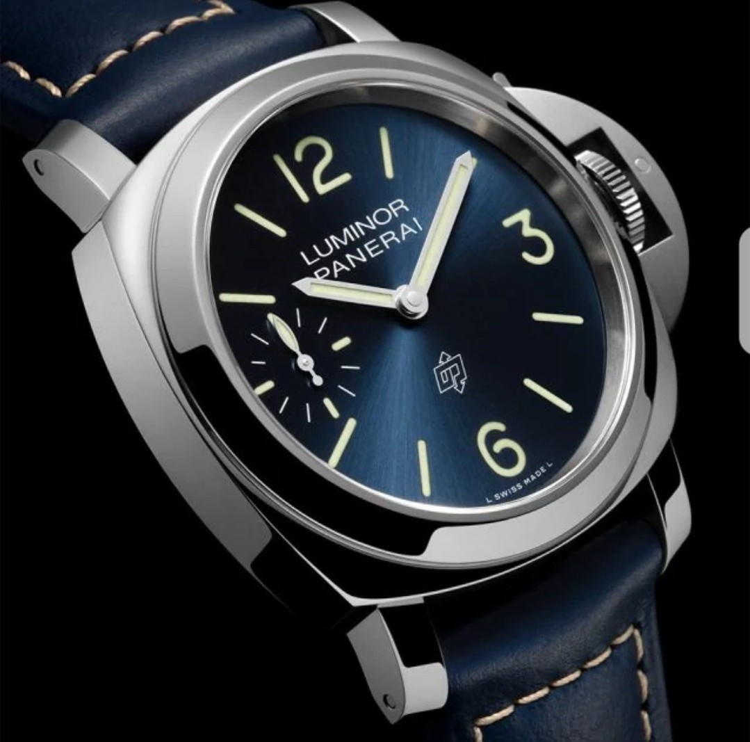 Panerai blue mare Pam 1085 sunburst WatchCharts Marketplace