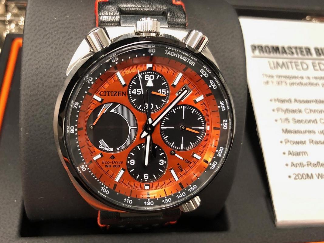 Citizen deals tsuno orange