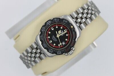 Tag Heuer WA1414.BA0495 Formula 1 Watch Womens Black Red SS