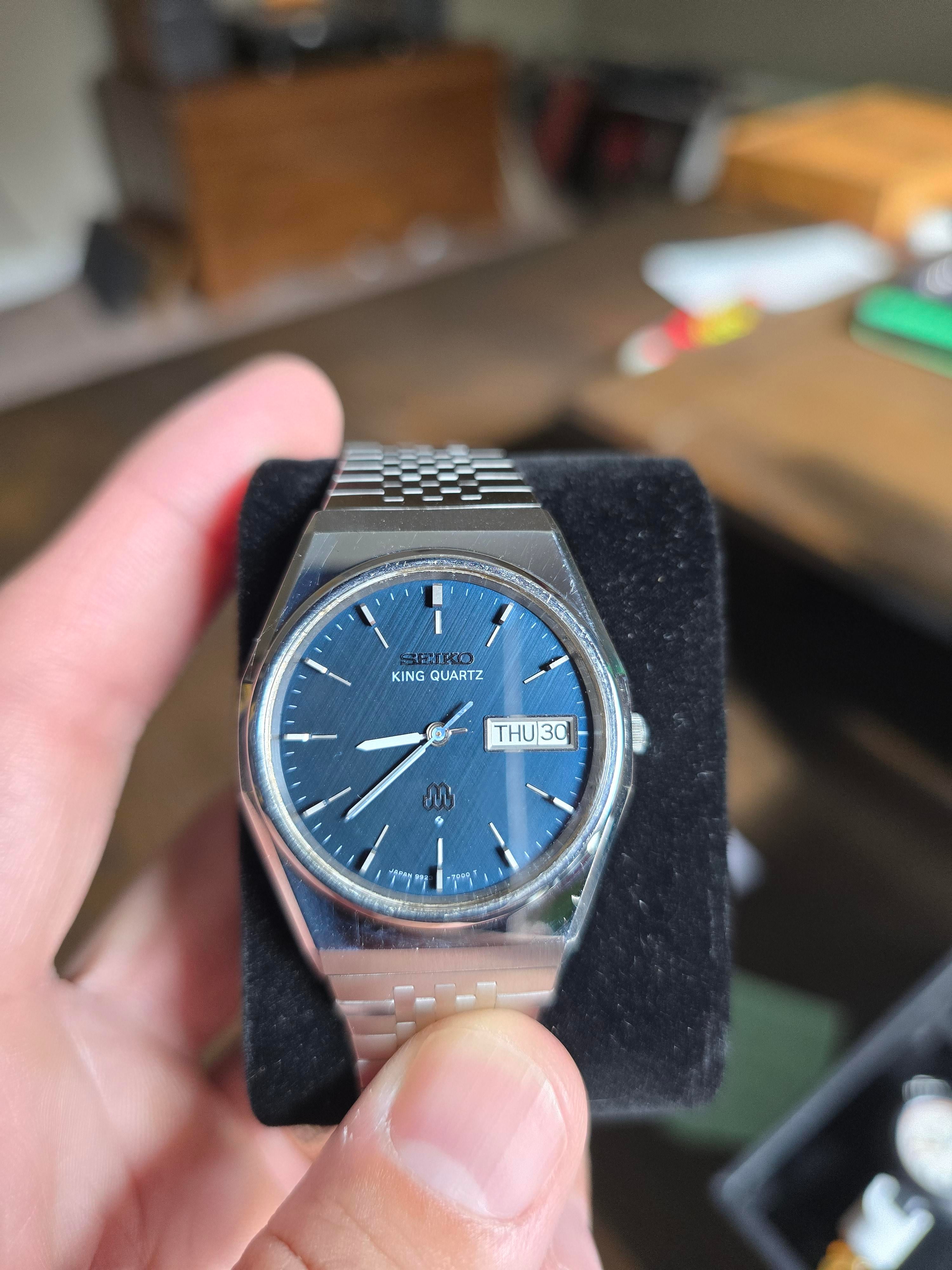 SEIKO KING QUARTZ 5856-8030中古