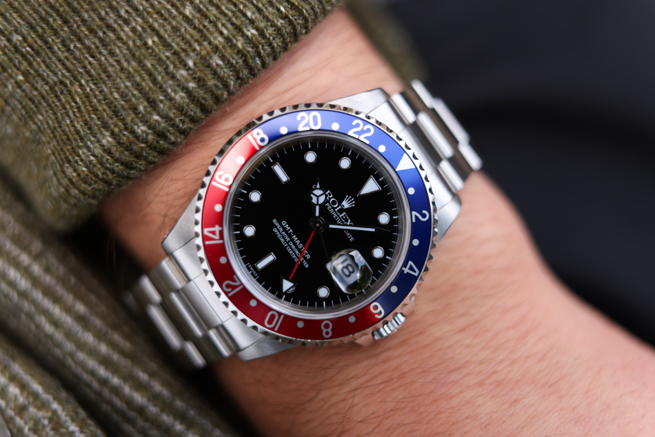 Rolex gmt master hot sale pepsi ref 16700