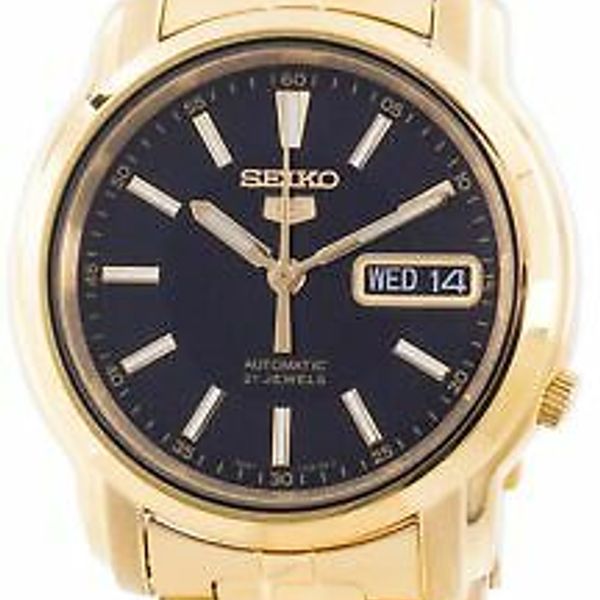 Seiko 5 Automatic Black Dial SNKL88 SNKL88K1 SNKL88K Men's Watch ...