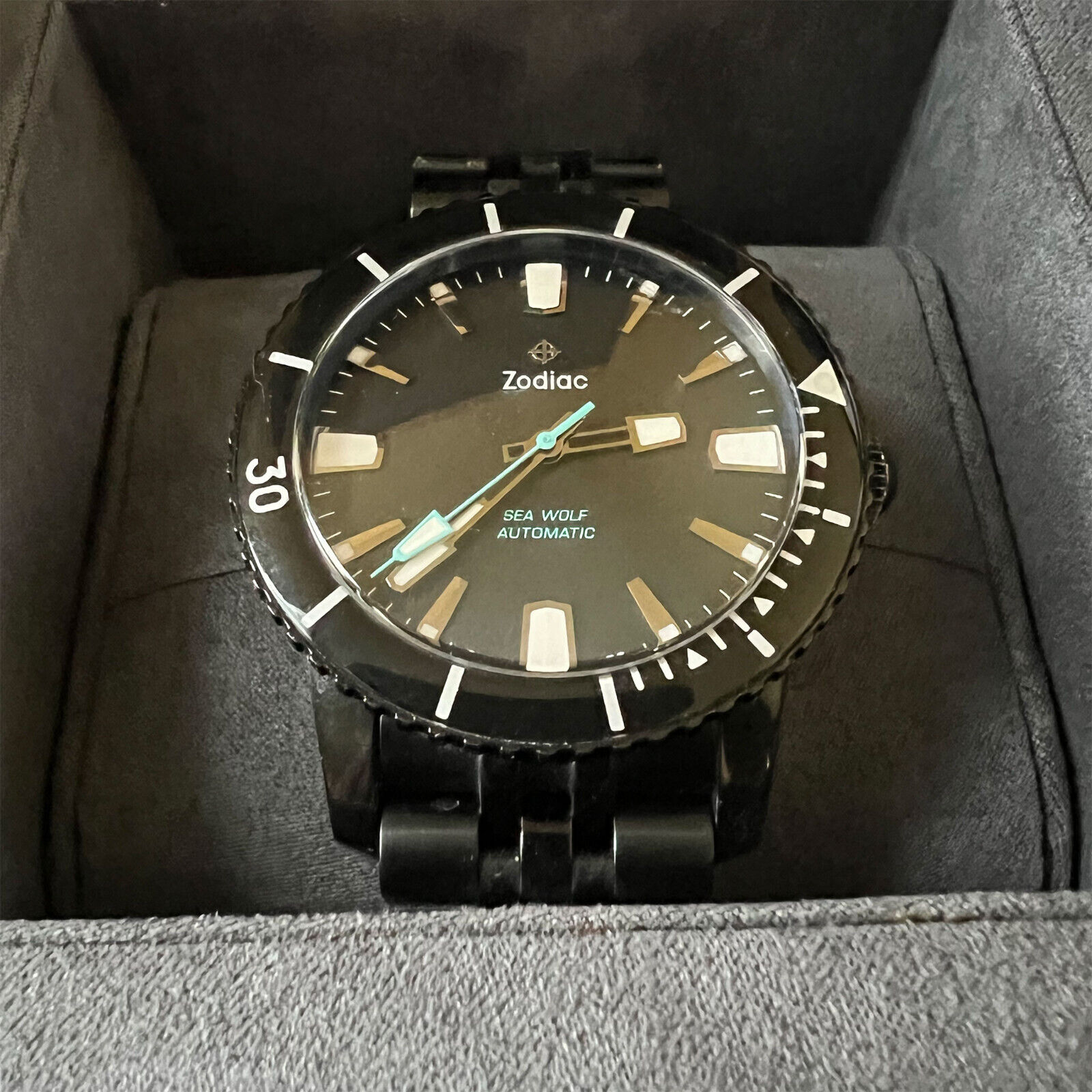 Zodiac ZO9276 Super Sea Wolf 53 Compression Automatic Black 40mm