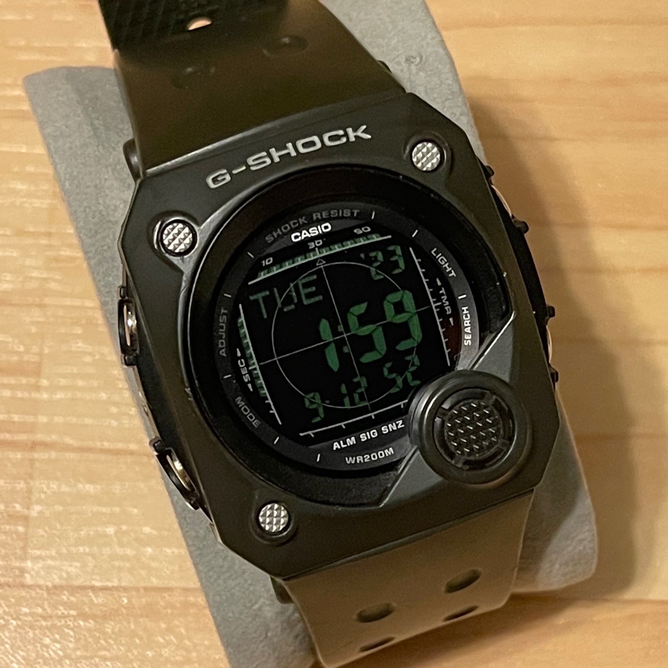 WTS] Casio G-Shock G-8000-3V “Sniper” Vintage Green Negative