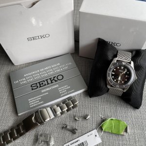 WTS] Seiko 38mm Solar Diver SNE569 full kit | WatchCharts