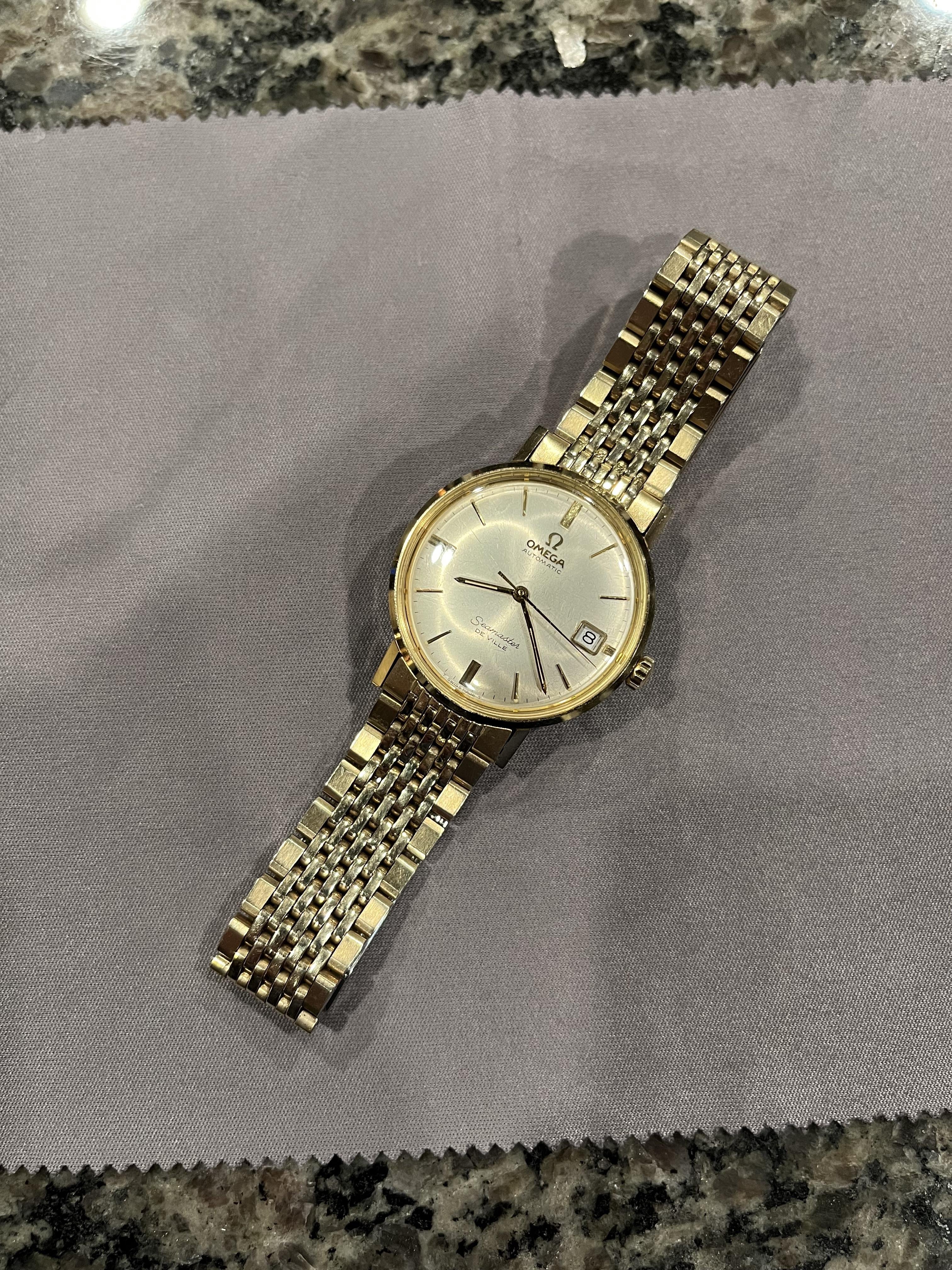 WTS Omega Seamaster DeVille Solid 14k Gold WatchCharts