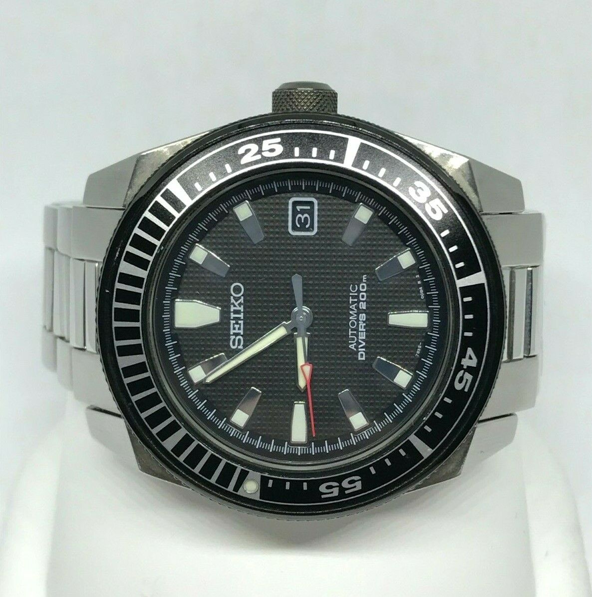 SEIKO Automatic Diver's 200m . Men's Watch 7S35-00B0 [Black Bezel] |  WatchCharts