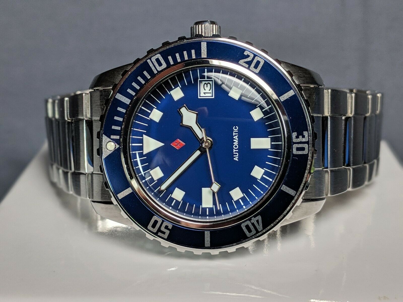 Seiko NH36 Automatic Snowflake Mod Dagaz Dial & Aluminum Bezel