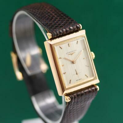 1959 s LONGINES CIOCCOLATINO 6985 1 18K SOLID GOLD MANUAL WIND