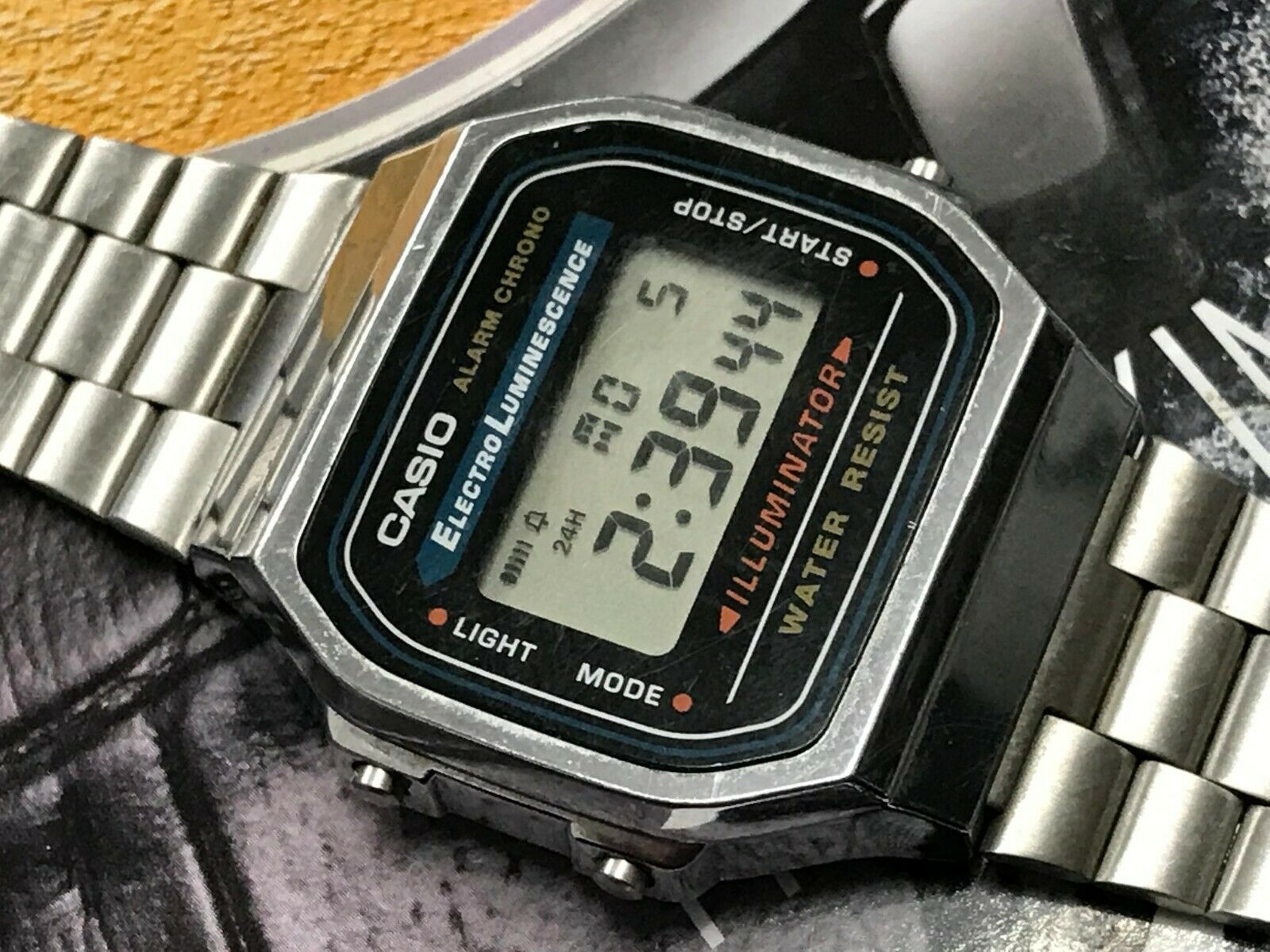 stainless steel back casio