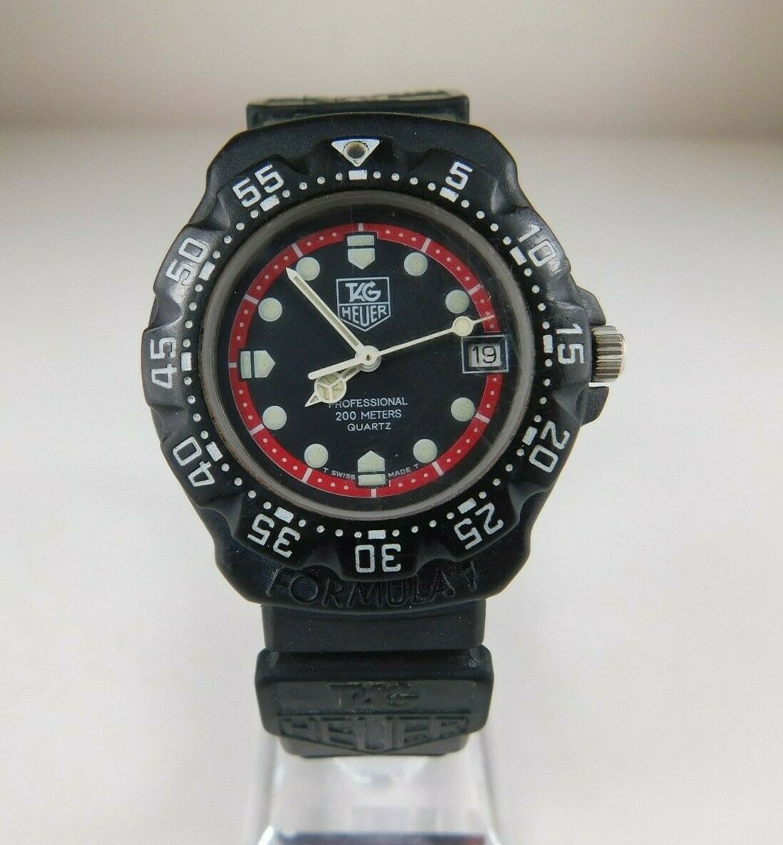 Vintage Tag Heuer F1 Series Quartz 383.513 1 Midsize Watch