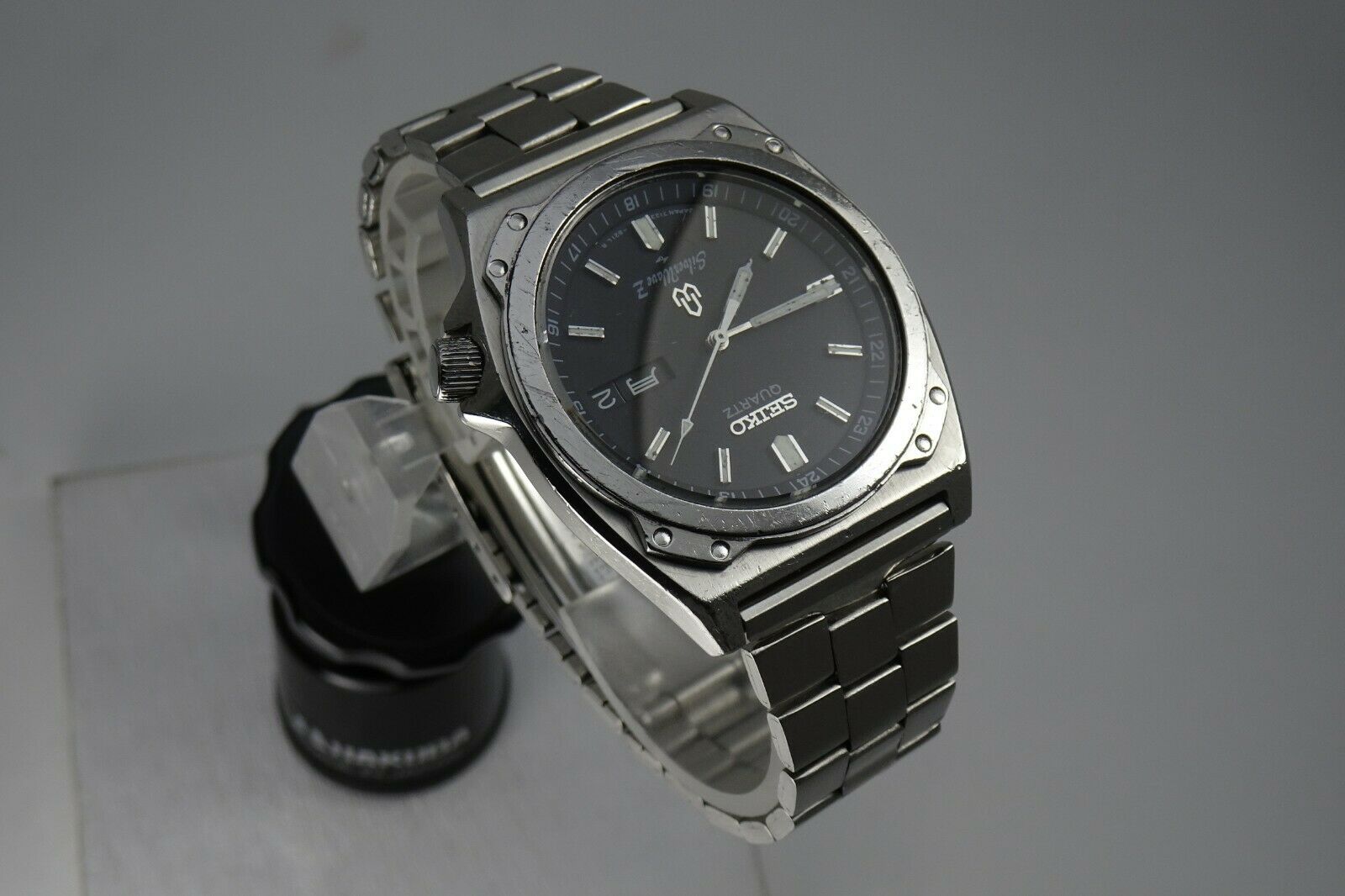 Vintage 1979 JAPAN SEIKO 71 SilverWave Z 7123-8200 2Jewels Quartz