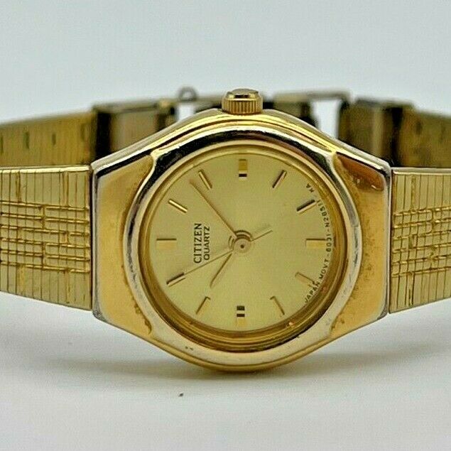 Ladies CITIZEN Gold Tone Classic Petite Dress/Cocktail Watch  display picture 2