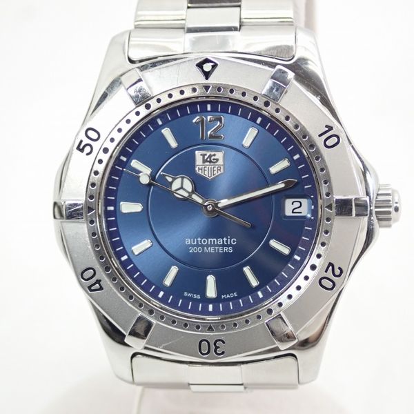 Tag Heuer [TAG HEUER] 2000 Series SS navy dial men's self-winding watch ...