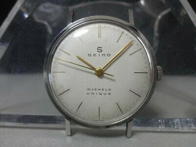 Vintage 1958 SEIKO mechanical watch [SEIKO UNIQUE] 15 Jewels