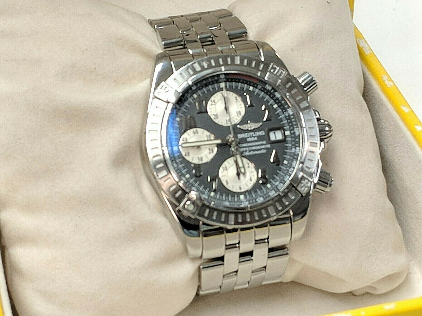 Breitling Chronomat Evolution A13356 Automatic Chronograph WatchCharts Marketplace