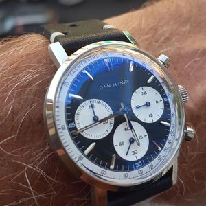 F S Dan Henry 1964 Gran Turismo Chronograph Evil Panda Watchcharts