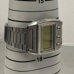 Seiko 0614-5010 Stainless Steel LC Quartz Mens Watch Authentic