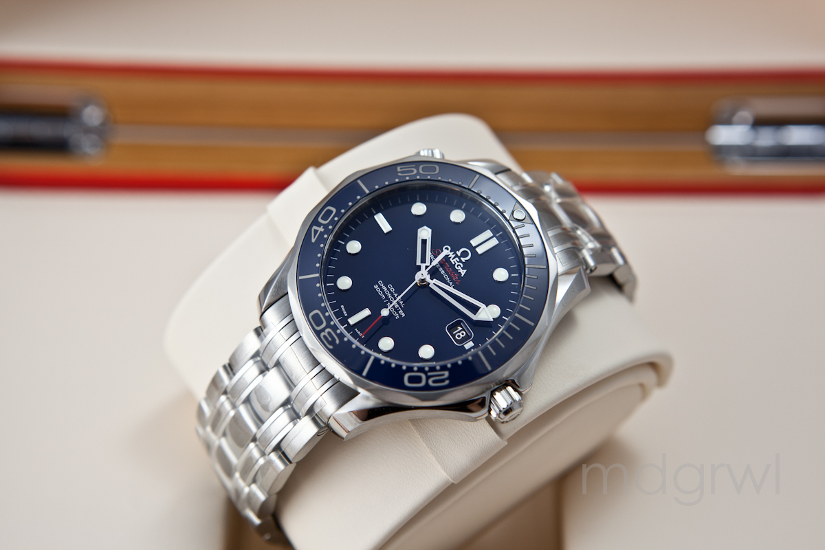 FSOT New 2017 Omega Seamaster 300M SMPc Ceramic Blue 212.30