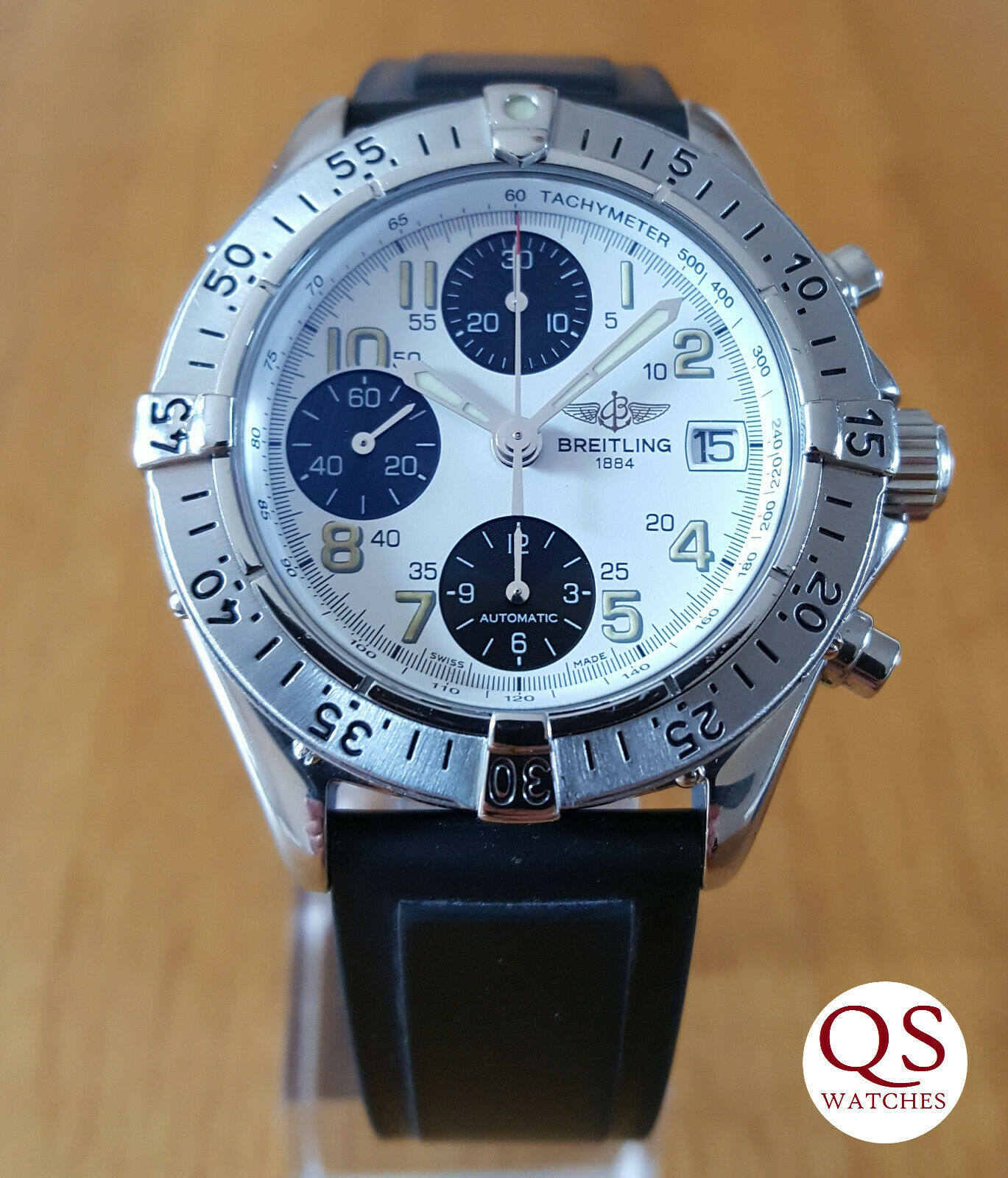 Breitling Chrono Colt automatic chronograph mens watch A13035.1 ...