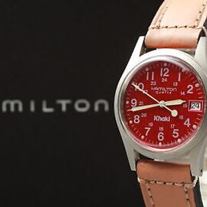 【ジャンク】HAMILTON Khaki 9797　ほぼオリジナル　33mm cf54e29f-8c18-42d3-88b0-