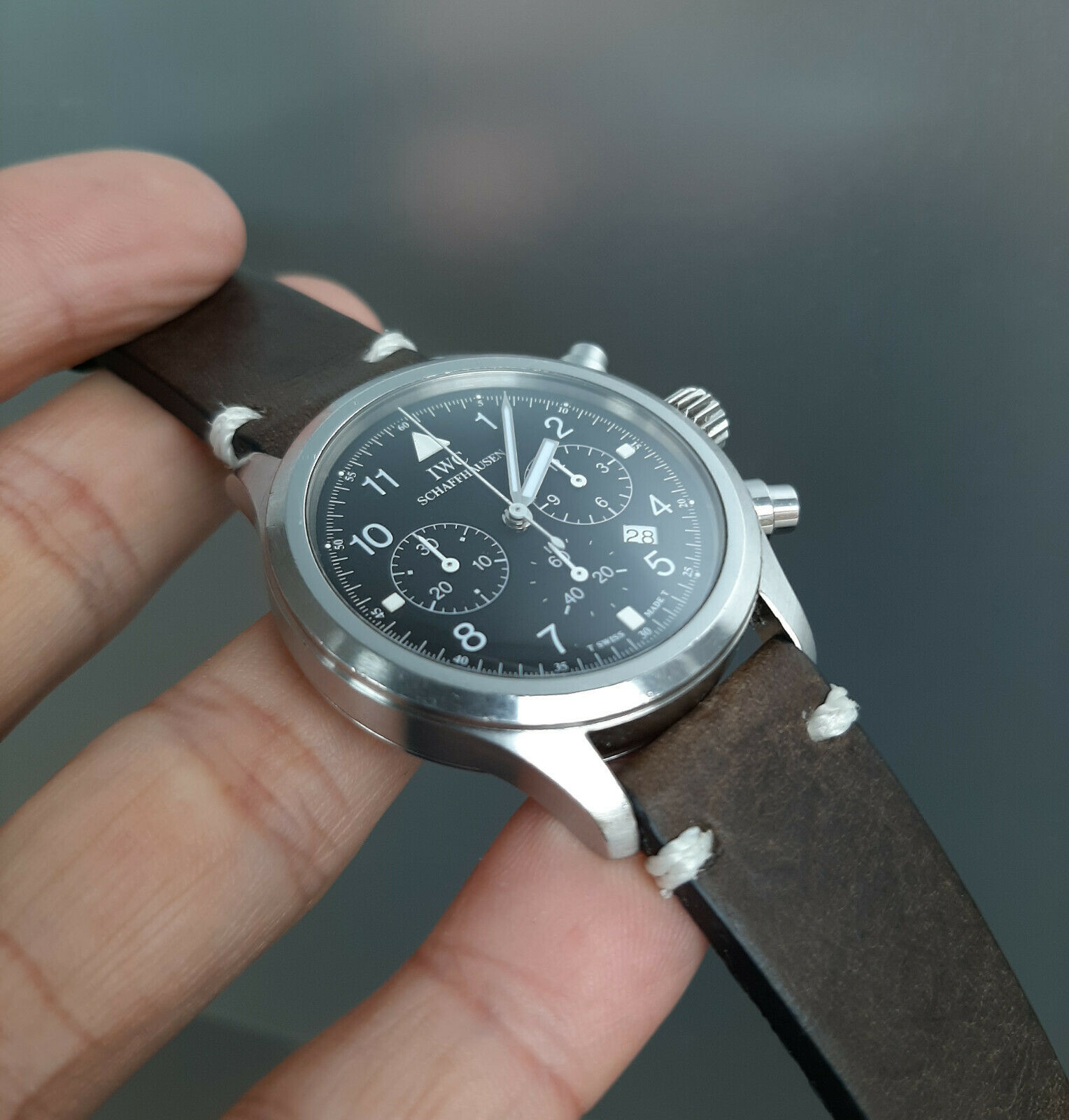 IWC Fliegerchronograph Pilots Chronograph Ref. 3741 Cal. JLC 631