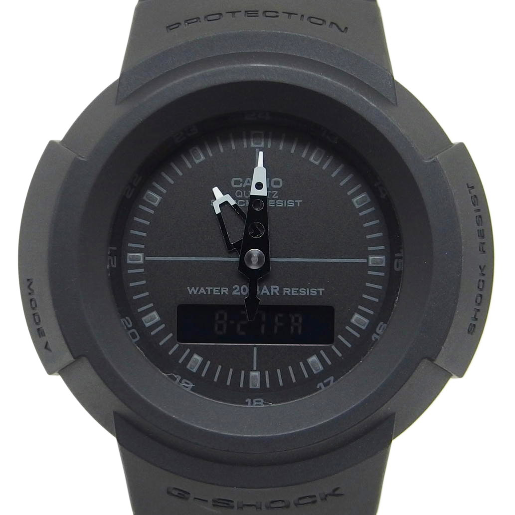 9/4 20: 00- 10 times the points for all our products CASIO Casio / G-SHOCK  All Black First Analog Reprint Model / AW-500BB-1EJF / Men's Watch / AB  Rank / 04 [Used] | WatchCharts Marketplace