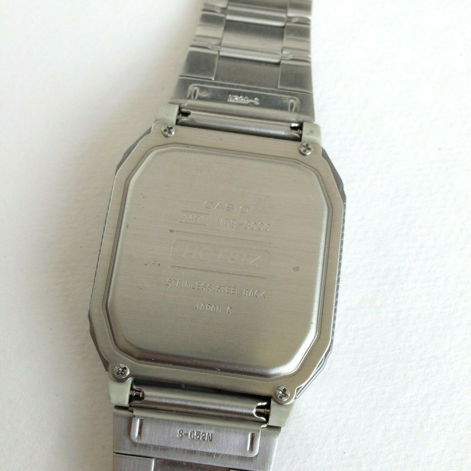 · · VINTAGE CASIO VDB-3000 HOTBIZ TOUCH SCREEN WATCH 