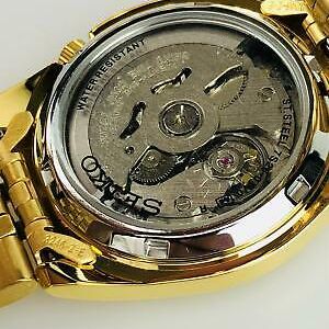 Seiko 5 Automatic Gold Stainless Steel Mens Watch SNK366K1 SNK366K RRP £199  | WatchCharts