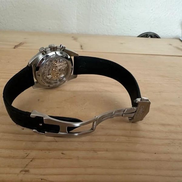 [WTS] Omega Speedmaster Leather Strap on deployment clasp from new 3861