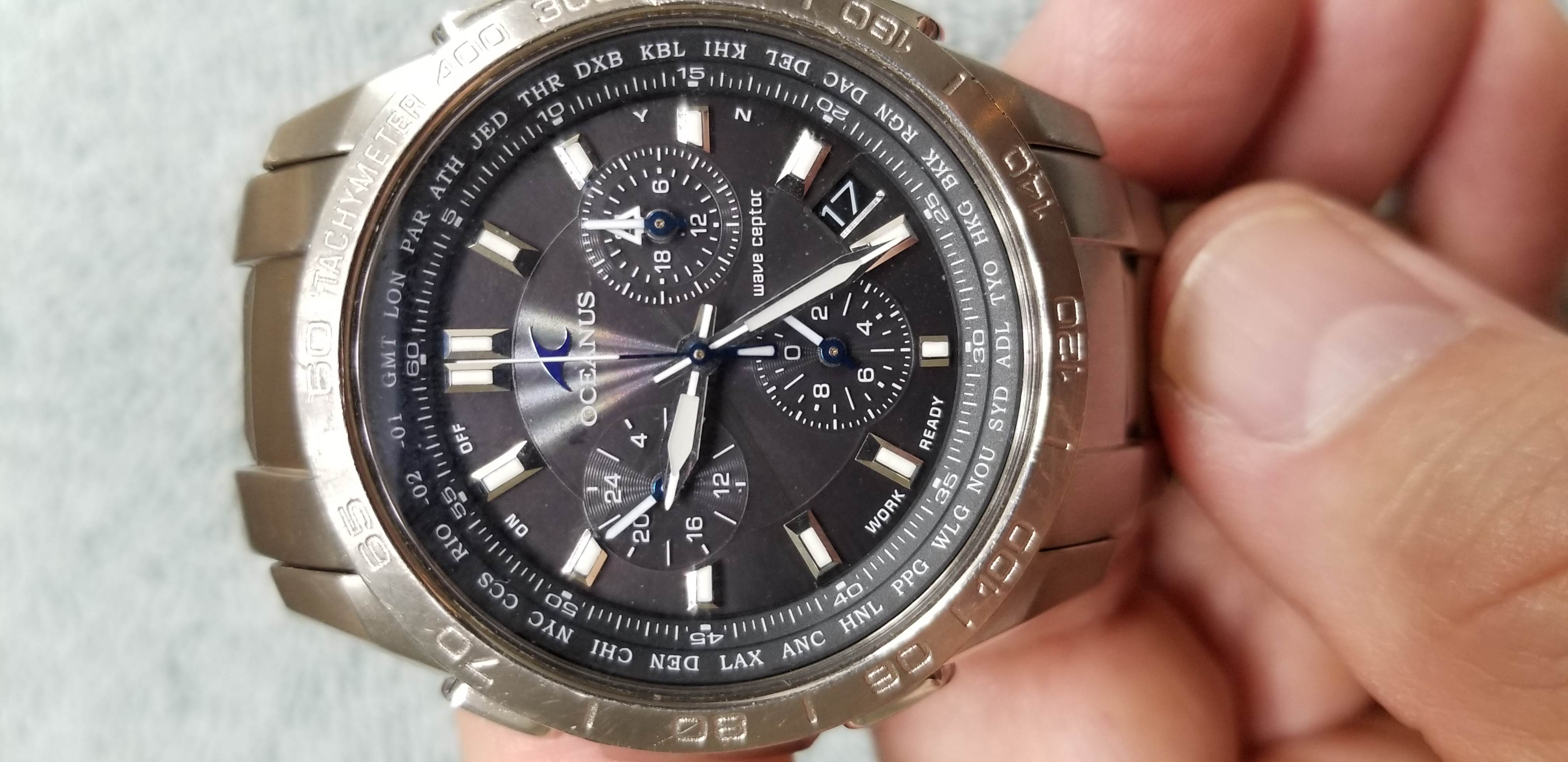 Casio Oceanus OCW 600 | WatchCharts Marketplace