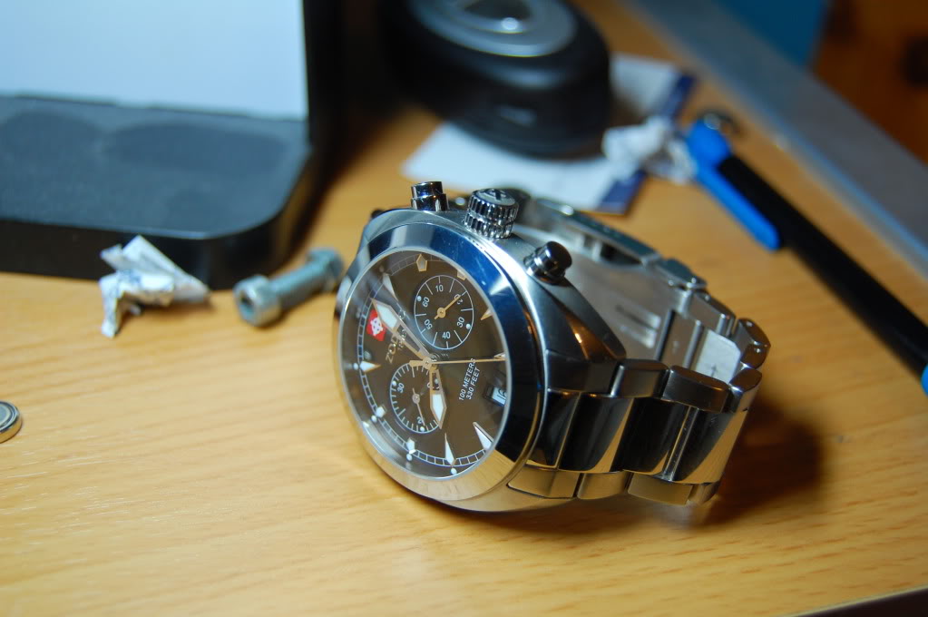 Zodiac Olympus Z02700 SS Chronograph | WatchCharts Marketplace