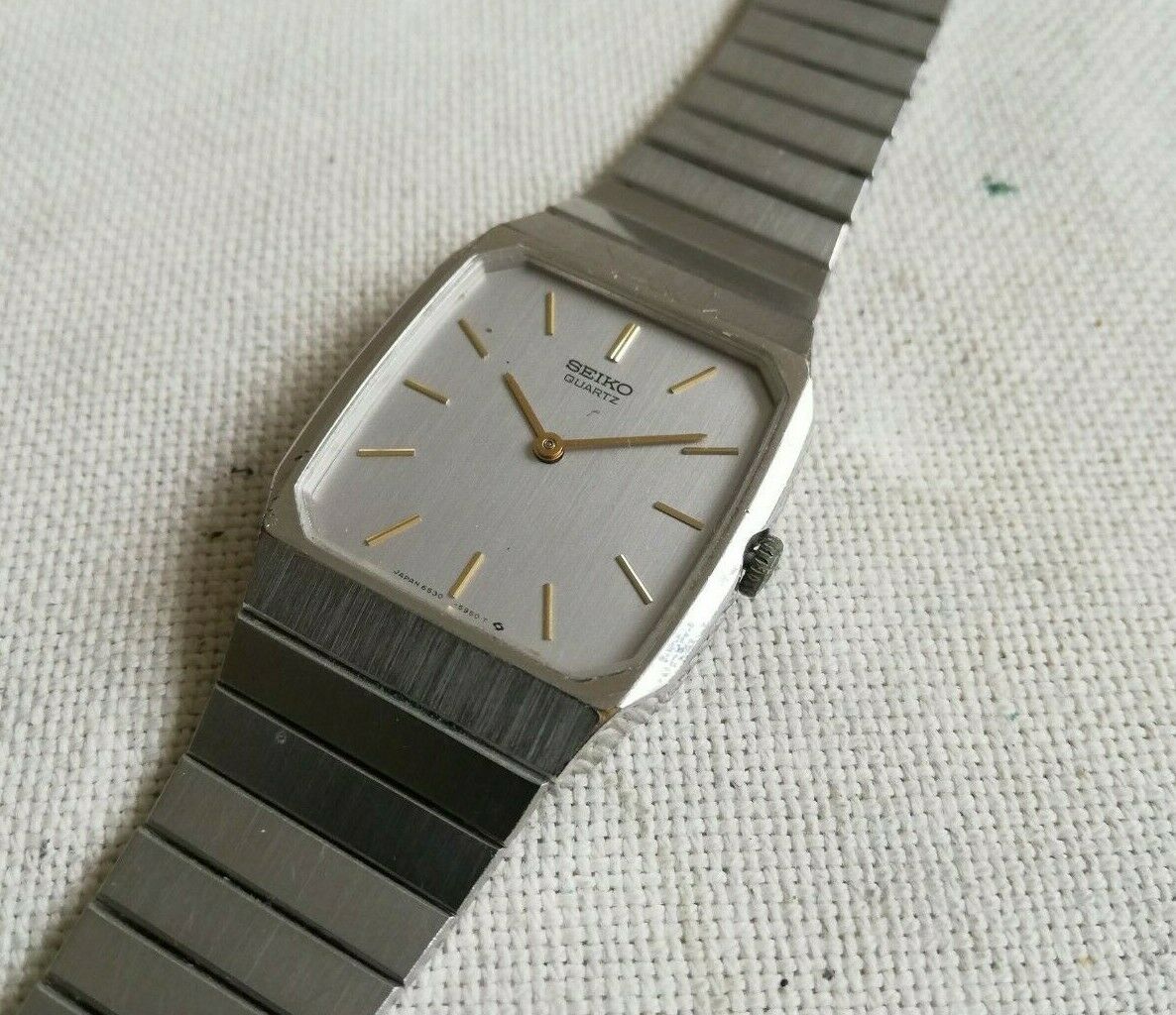 時計 SEIKO QZ 6530-5840 SUWA QUARTZ SEIKO QZ 6530-5840 SUWA QUARTZ - メルカリ