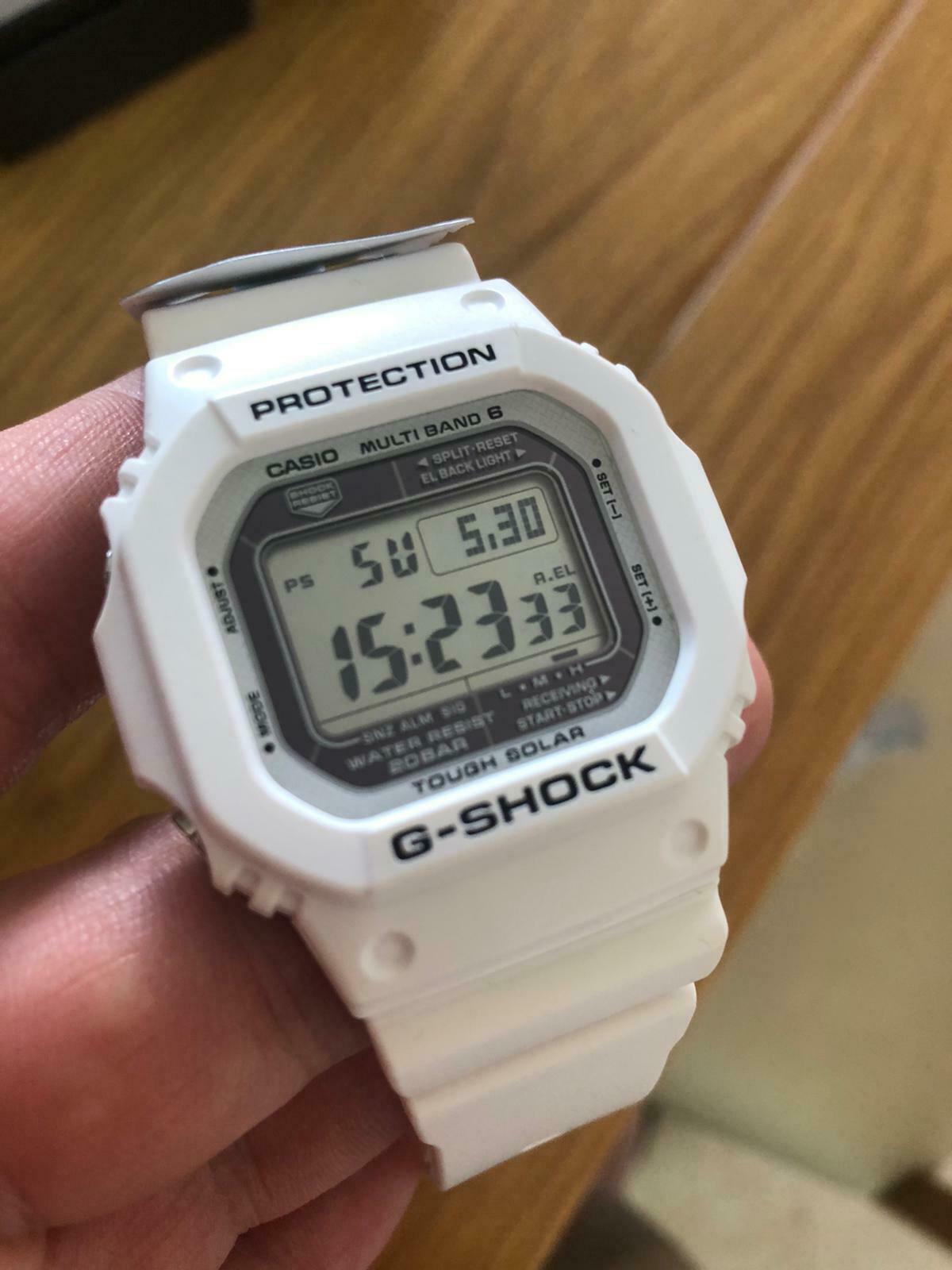 Casio G-Shock GW-M5610MW-7JF Marine White | WatchCharts Marketplace Casio G-Shock GW-M5610MW-7JF Marine White | WatchCharts Marketplace