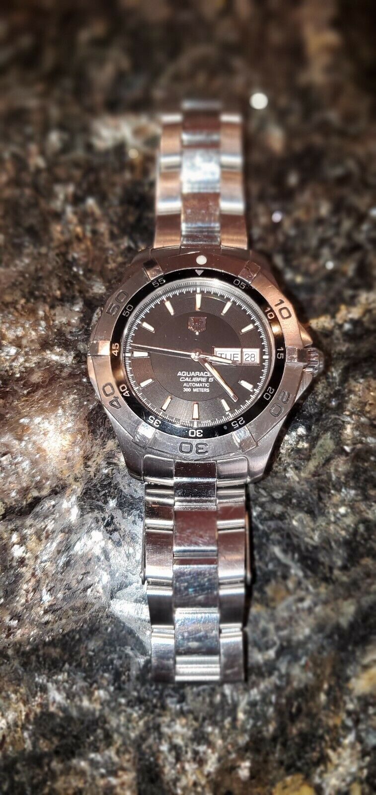 TAG HEUER Aquaracer Caliber 5 WAF2010.BA0818 Automatic Day Date