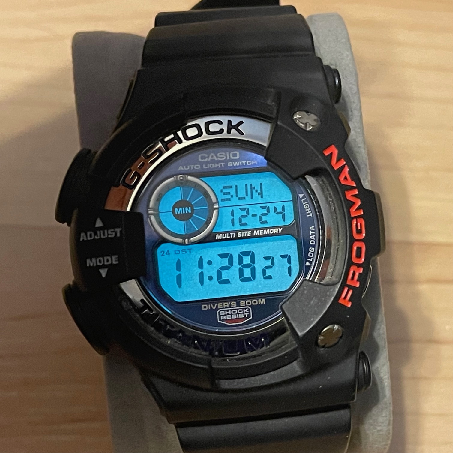 WTS] Casio G-Shock DW-9900-8 Titanium Vintage Frogman Black 9900