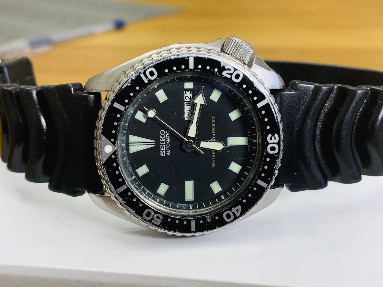 Seiko 6309-7290 Automatic Vintage Diver $250 Paypal Accepted +