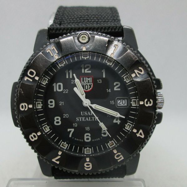 LUMINOX USAF STEALTH SERIES 3400 F117 NIGHTHAWK QUARTZ MENS MILITARY