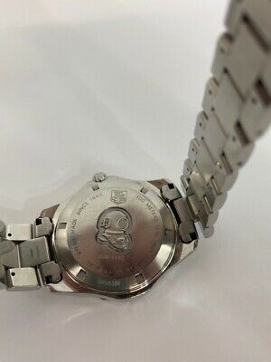 MEN S TAG HEUER AQUARACER WAF111C.BA0810 Diamond Watch mle rae