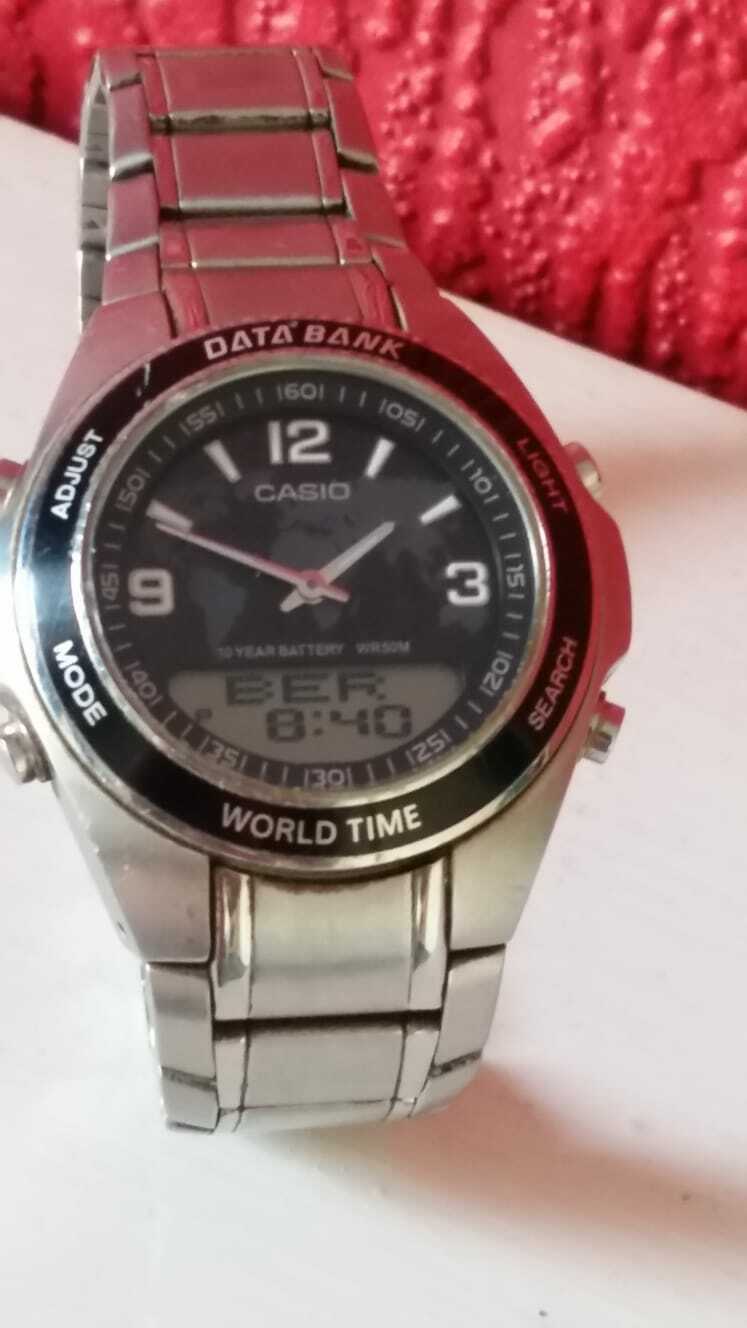 Casio world hot sale time telememo